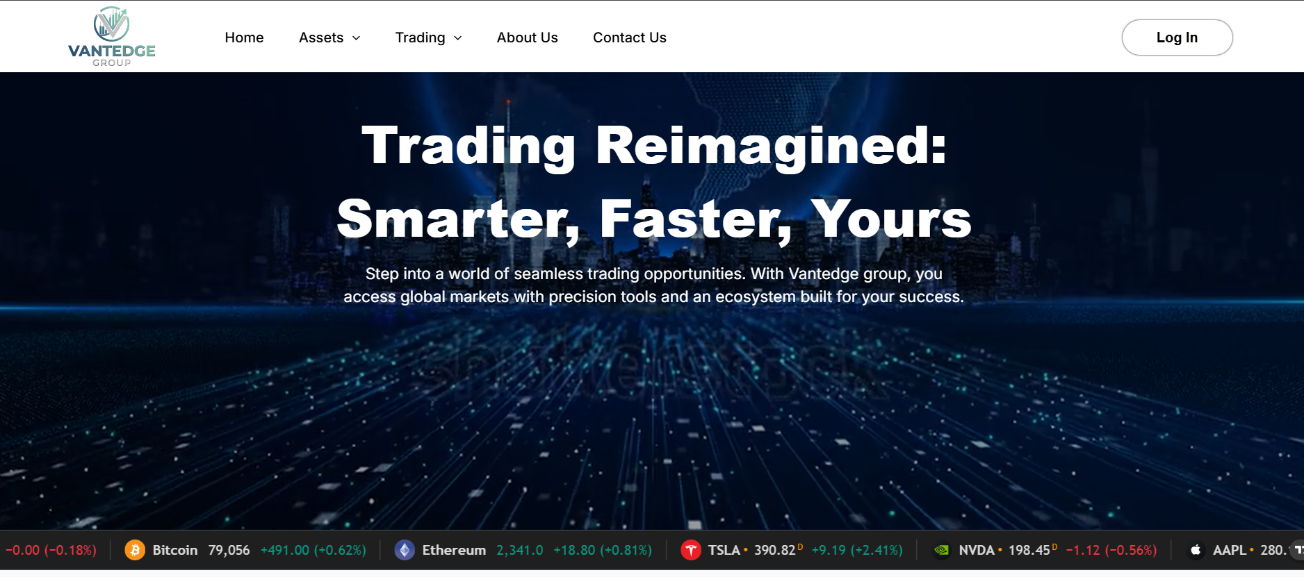 The vantedgegrp.com website is poorly developed, lacks key information, and resembles typical templates.