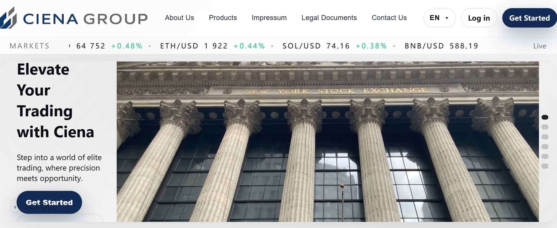 A review of the official website revealed a lack of legal information, trading conditions, and other important client information.
