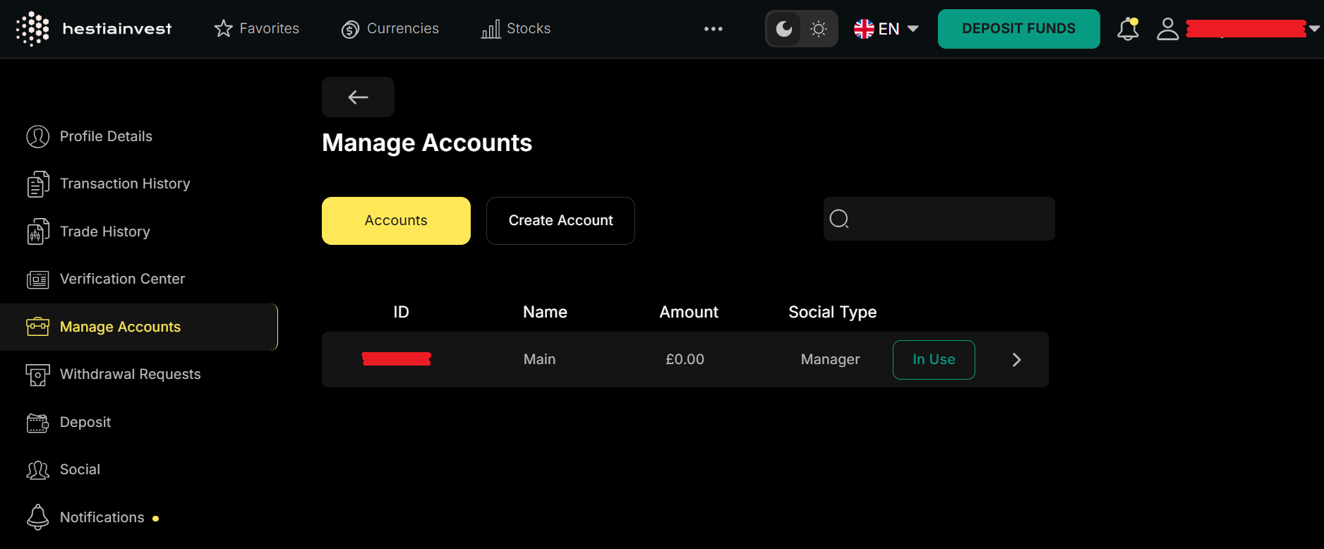 An overview of the client portal and its available features.